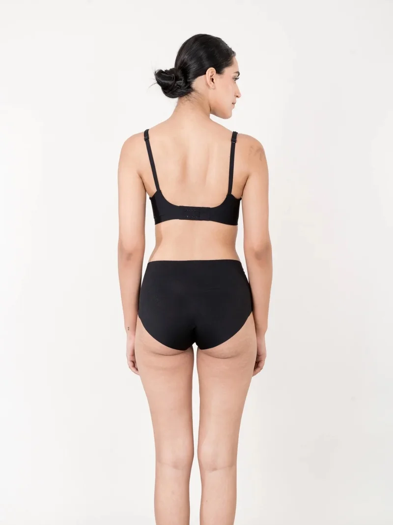 Shapercult Store Black Skyn Plunge Bra for Women